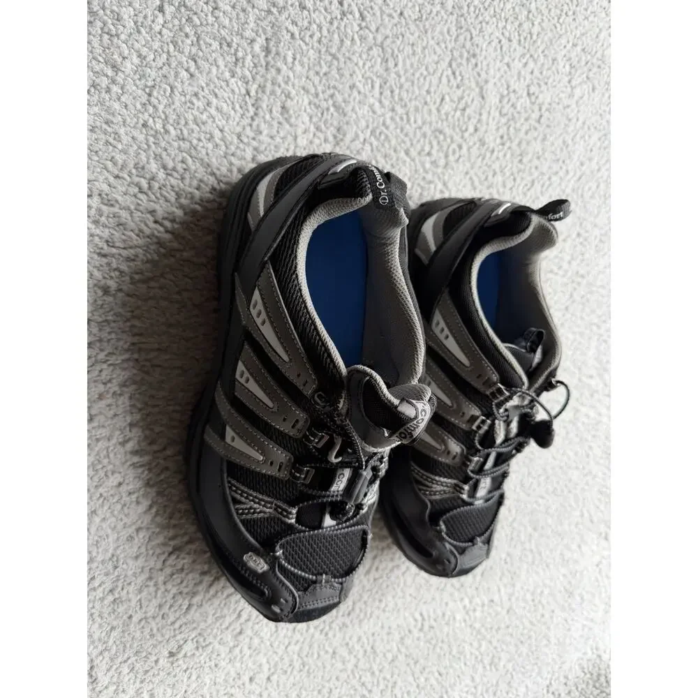 Dr. Comfort 9910 DRC Mesh/Leather Black Walking Sneaker Tennis Shoes Men's 11W